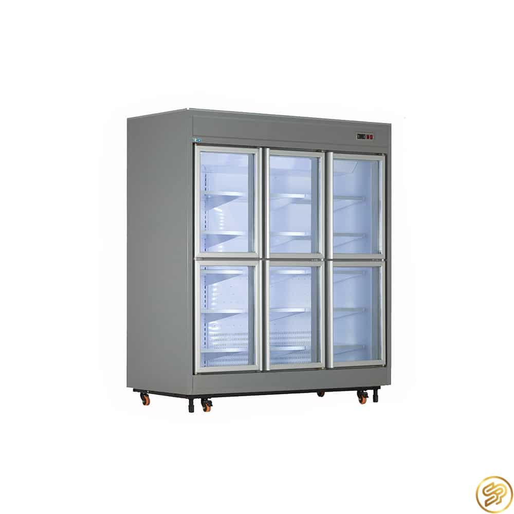 یخچال فروشگاهی 6 درب کوتاه کینو مدل Kino RV32