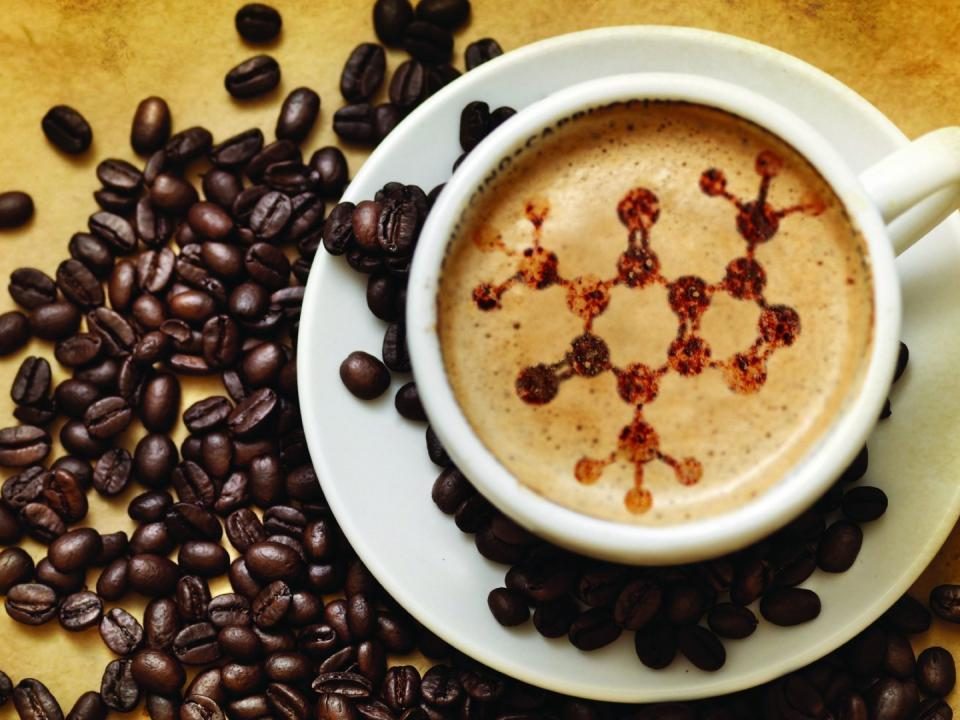 بررسی مواد تشکیل دهنده قهوه