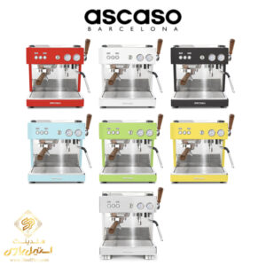 انواع مدلهای اسپرسو ساز آسکاسو مدل Ascaso Baby T Zero در فروشگاه هلدینگ استیل پارس