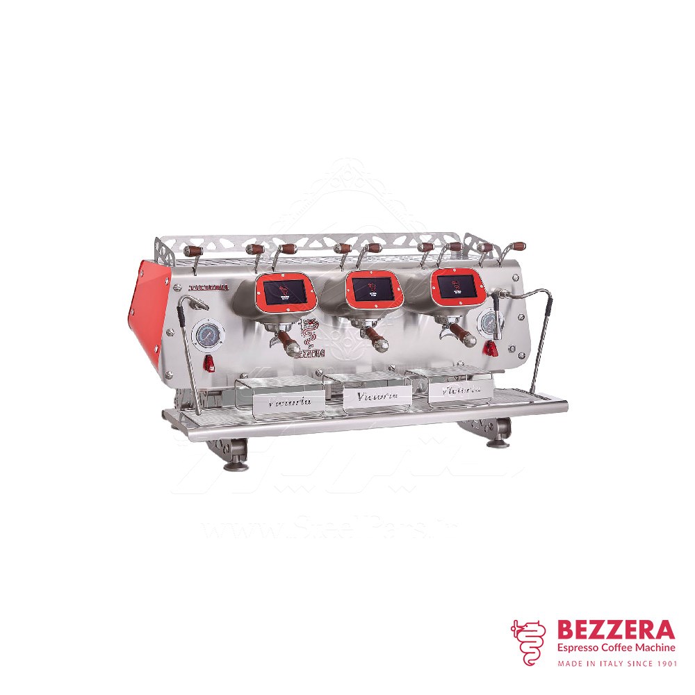 اسپرسو ساز بیزرا ویکتوریا مدل BEZZERA VICTORIA RED سه گروپ