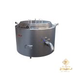 دیگ چلو پز صنعتی گرد مدل اکونومی