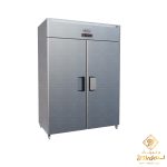 خرید فریزر ایستاده دو درب تمام استیل مدل پرو