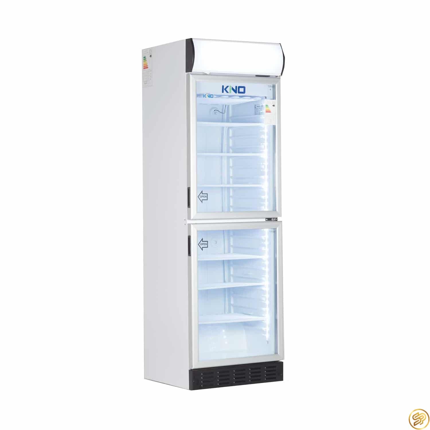فریزر ایستاده دو درب عرض 60 کینو مدل Kino KF615/2D