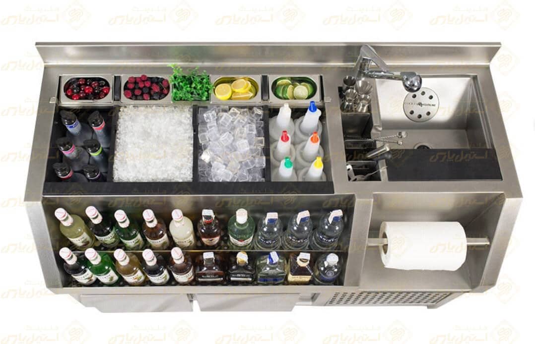 میز بار استیشن (کوکتل استیشن) Cocktail Station Bar