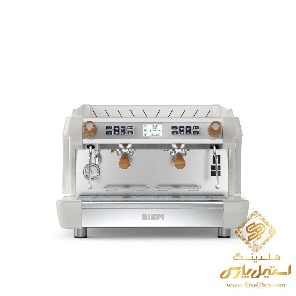 اسپرسوساز دو گروپ نمایشگر دار طرح چوب بی پی Biepi MC-1 PRO
