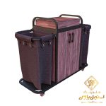 خرید ترولی خانه داری دو کیسه پرو پلاس ترولی نظافتی