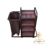 ترولی نظافتی خانه داری یک کیسه با کیفیت