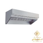 هود صنعتی دو جداره چراغ دار