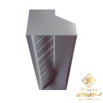 هود صنعتی تک جداره دیواری